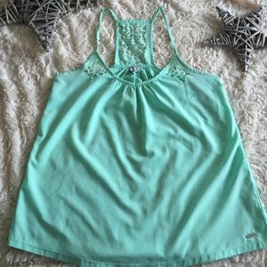 RipCurl cute mint tank☀️