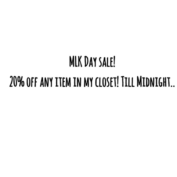 MLK Day sale