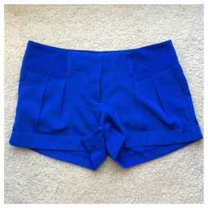Express silk shorts