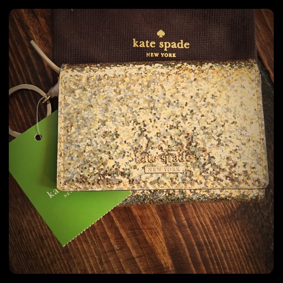 Kate Spade Darla Glitter Bug Wallet