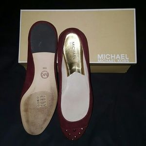 Michael Michael Kors Aimee Studded Ballet Flata