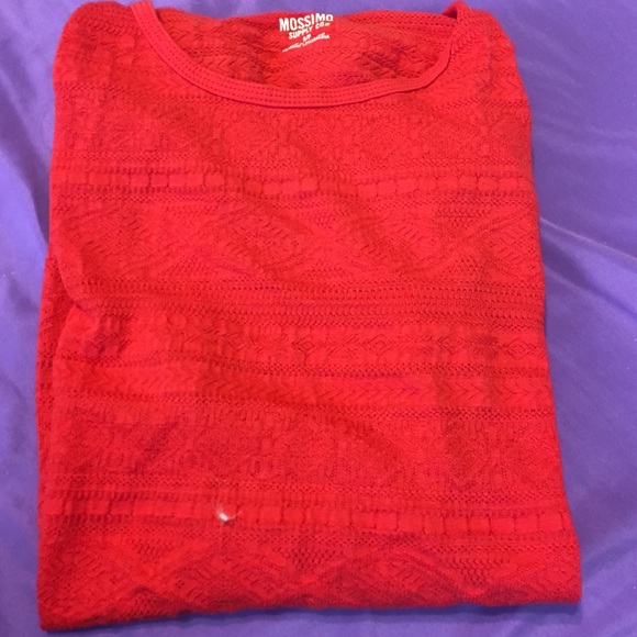 Red tank top