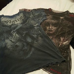 Reserved: Affliction Shirt on rightfor Jennywasko