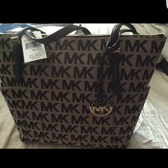 Michael Kors jet set EZ tote new