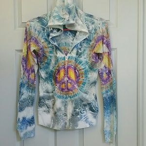 Flirty, fun, very lightweight hoodie.