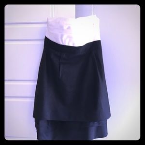 Strapless BCBG dress