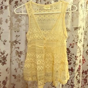Lacy Tank inspired Vest
