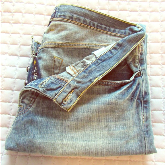 Men's Lucky Brand Light Wash Jeans, 34x32