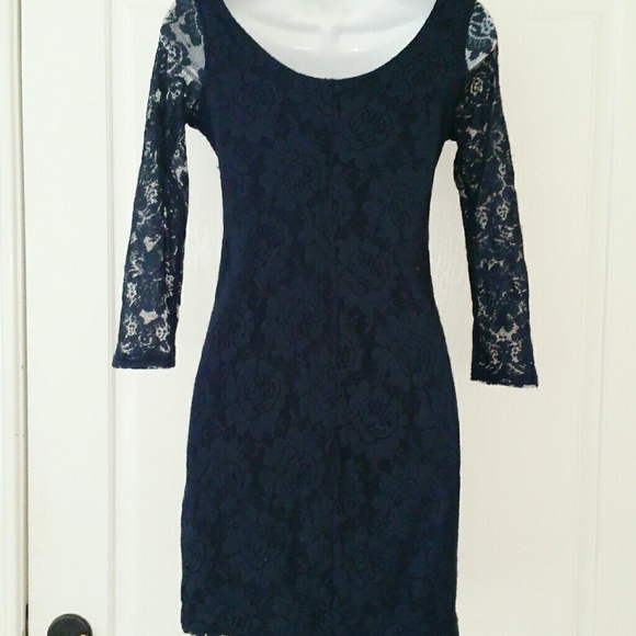Hollister Dresses & Skirts - 💞SALE💞 Hollister Navy Lace Dress