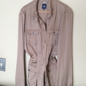 SILKY MEDIUM LENGTH JACKET