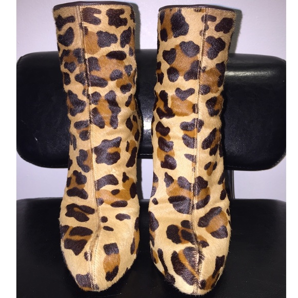 Christian Louboutin Leop Pony Hair Ariella Talon
