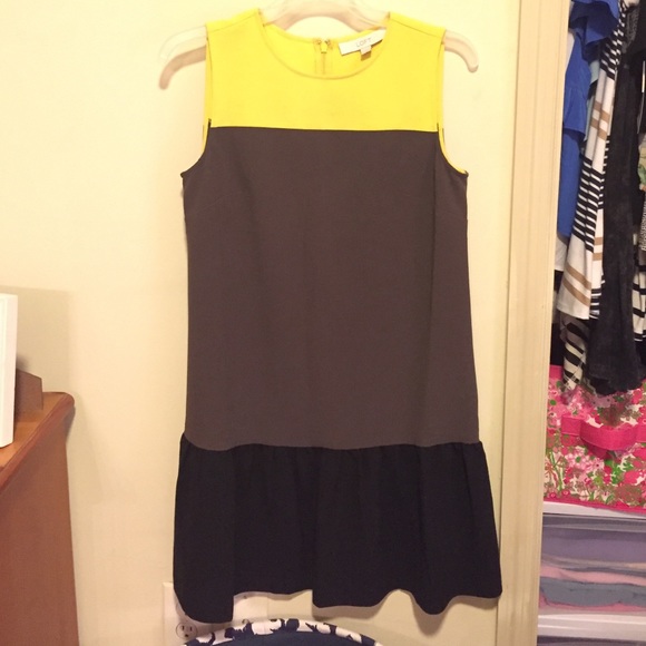 Loft color block dress