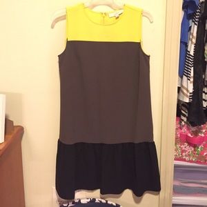 Loft color block dress