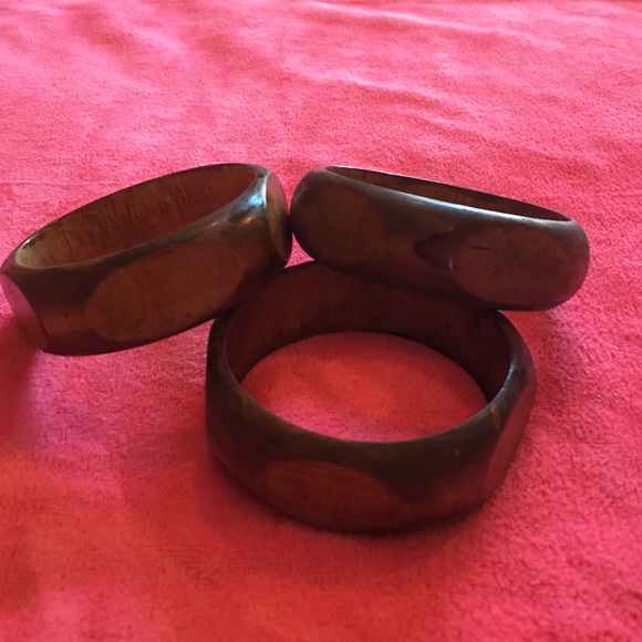 Wood bangles
