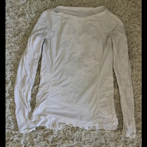 Lululemon long sleeve layered back shirt
