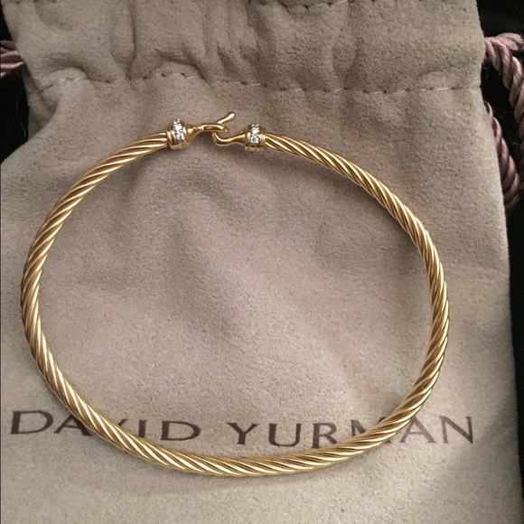 ***SOLD*** Classic buckle bangle - Picture 3 of 4