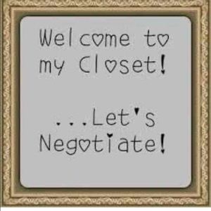 Let's negotiate 💗💕💗