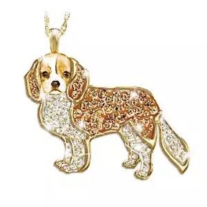 Bradford Exchange Cavalier King Charles Necklace