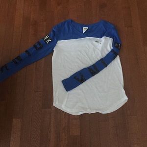 pink long sleeve bling shirt