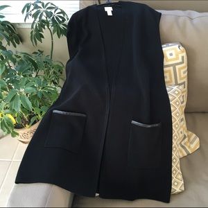NWOT Chicos Long Vest