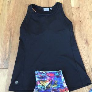 Athleta Black Sport Top