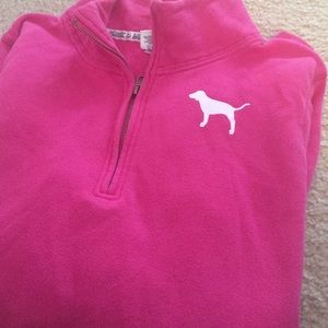 PINK quarter zip