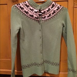 J crew cardigan