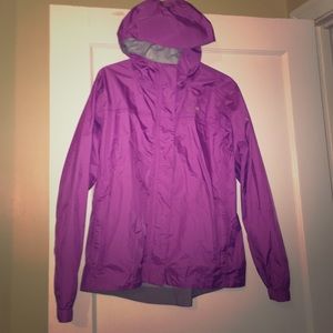 Purple mountain hardware rain jacket