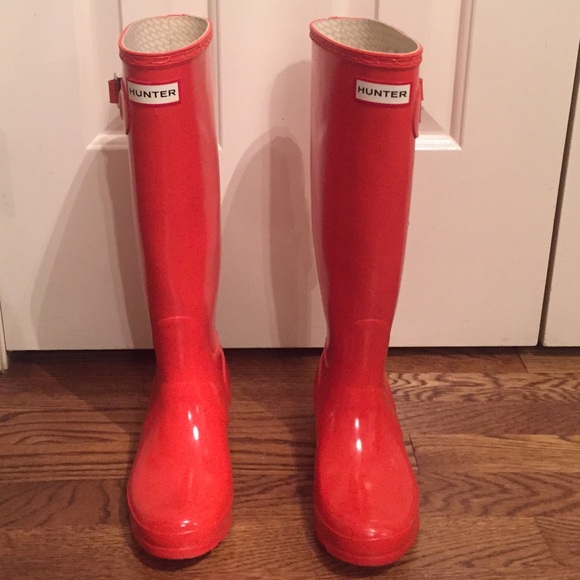 Tall Hunter Rain-Boots Size 5 barely used