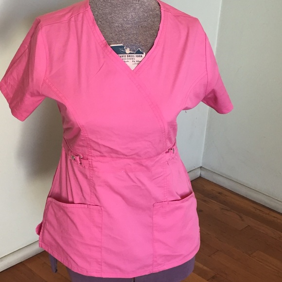 Pink Scrub Top
