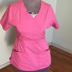 Pink Scrub Top