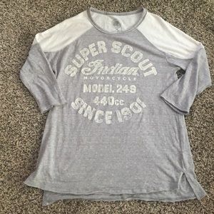 Lucky Brand quarter length shirt