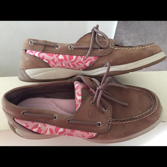 Cheetah print Sperry Topsiders