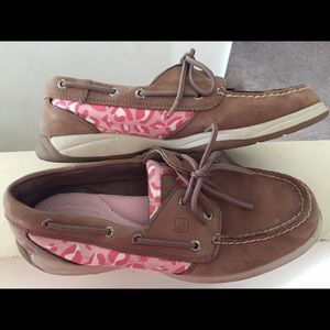 Cheetah print Sperry Topsiders