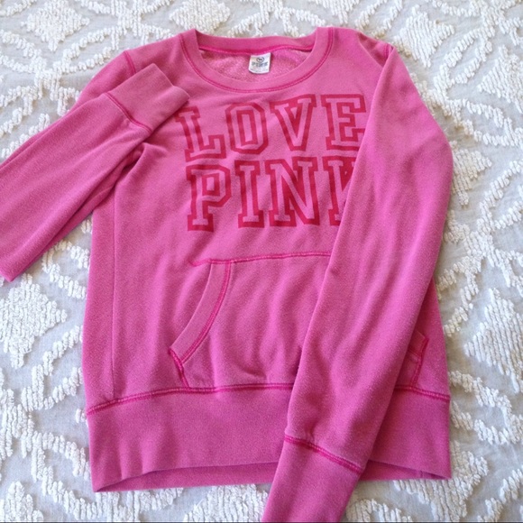 Pink PINK sweatshirt