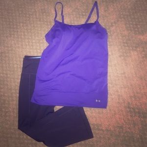 Padded Bra Under Armour Top