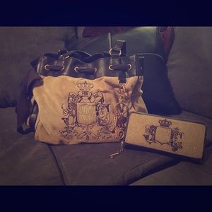 Authentic Juicy Couture bag/wallet