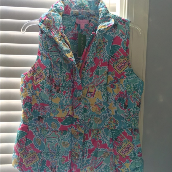 Lilly Pulitzer Lauren puffer vest