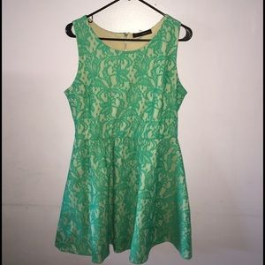 selling aqua colored dress