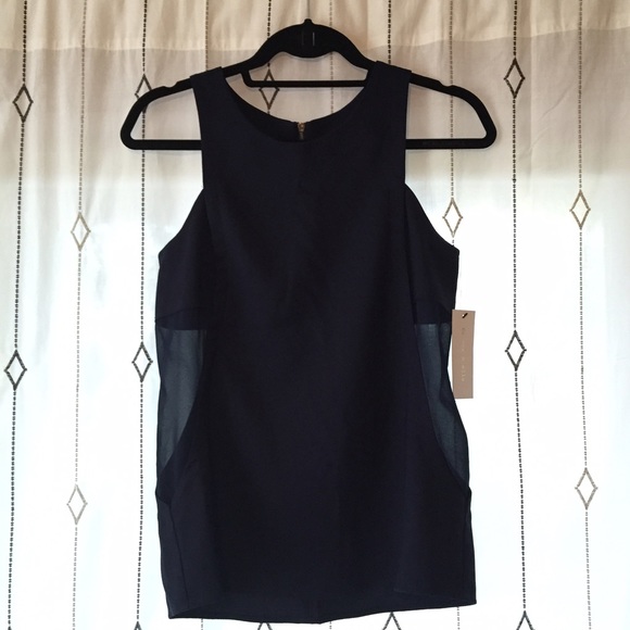 Cooper and Ella Tops - Cooper And Ella Cutout Sleeveless Top Contemporary
