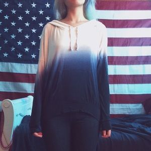 Brandy Melville Ombre Layla Hoodie