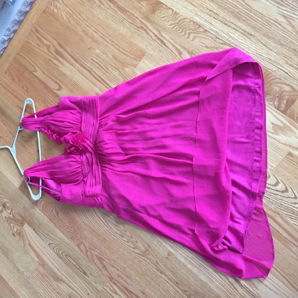 Hot Pink Spring Easter Dress - Picture 4 of 5
