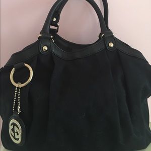 Gucci Sukey Original GG Canvas tote, Black