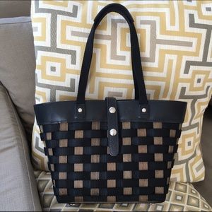 Longaberger 'To Go' small shopper purse