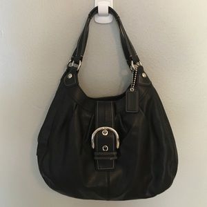 Coach- double pocket shoulder bag