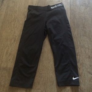Nike compression pants size m
