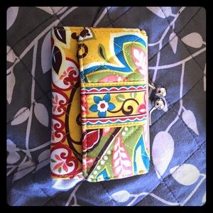 Vera Bradley- New Provençal kisslock wallet