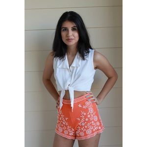 TopShop high waisted shorts