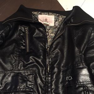 Faux Leather Looking Jacket