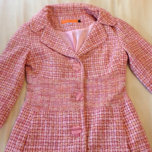 Pink long coat